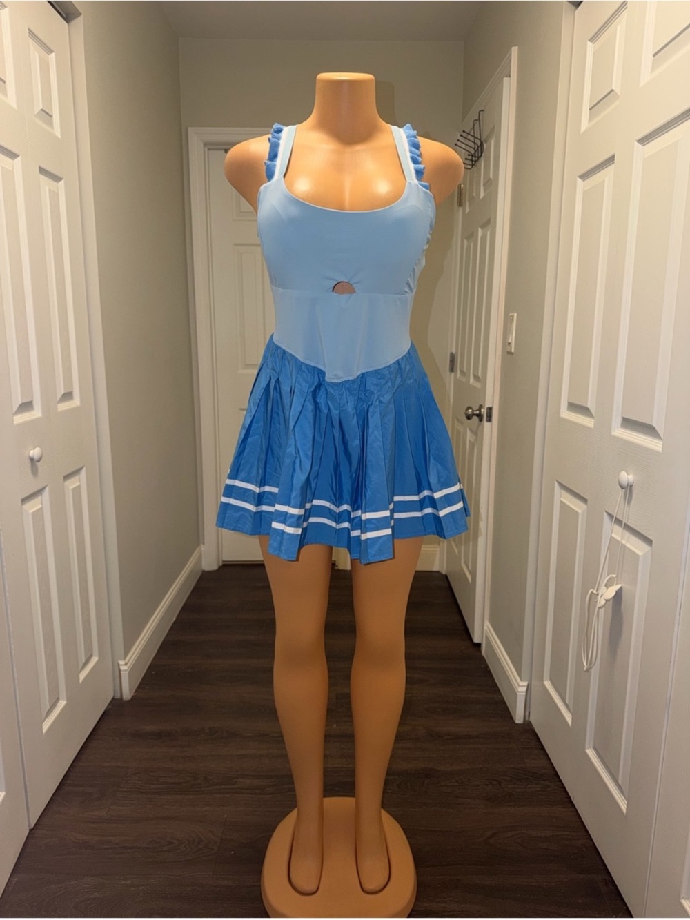 Altar’d State Revival Never worn Ruffled Straps Skater, tennis Dress, size XL